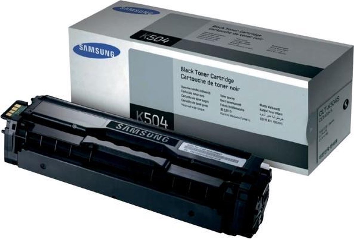 Tonercartridge samsung clt-k504s su158a 2.5k zwart