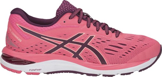 Asics Gel-Cumulus 20 Hardloopschoenen Dames Sportschoenen - Maat 40.5 -  Vrouwen - roze | Bestel nu!