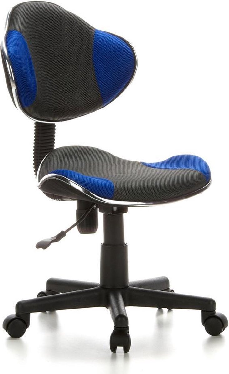 hjh office Kiddy GTI-2- Bureaustoel - Kinder - Grijs / blauw