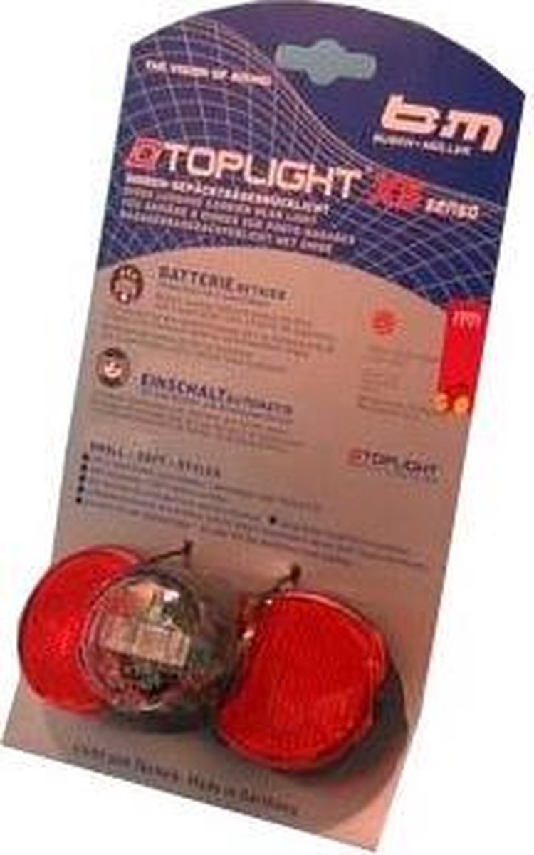 & Müller - d-toplight xs - Fietsachterlicht - 2 LED - Transparant | bol.com