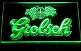 GROLSCH BEER NEON 3D LED GEGRAVEERD RECLAME BORD