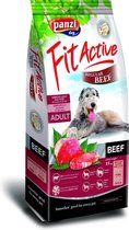 Fit Active Regular Beef - Hondenvoer voor volwassen honden – Geschikt voor alle middelgrote tot grote rassen - Kip & rund smaak – 4kg