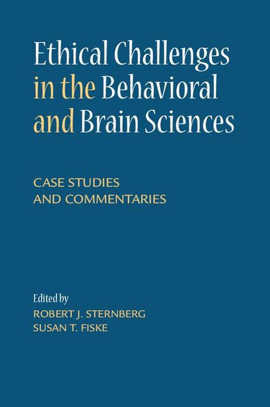 Ethical Challenges in the Behavioral and Brain Sciences - cover