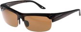 Fitofar Overzetzonnebril Bruin Unisex Met Bruine Lens Vz0018b