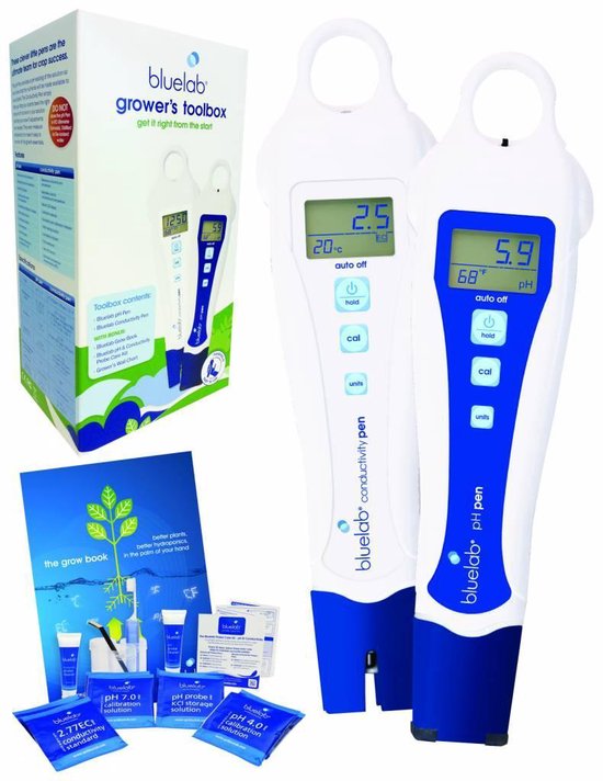 BLUELAB GROWER'S TOOLBOX PH EN EC PEN bol