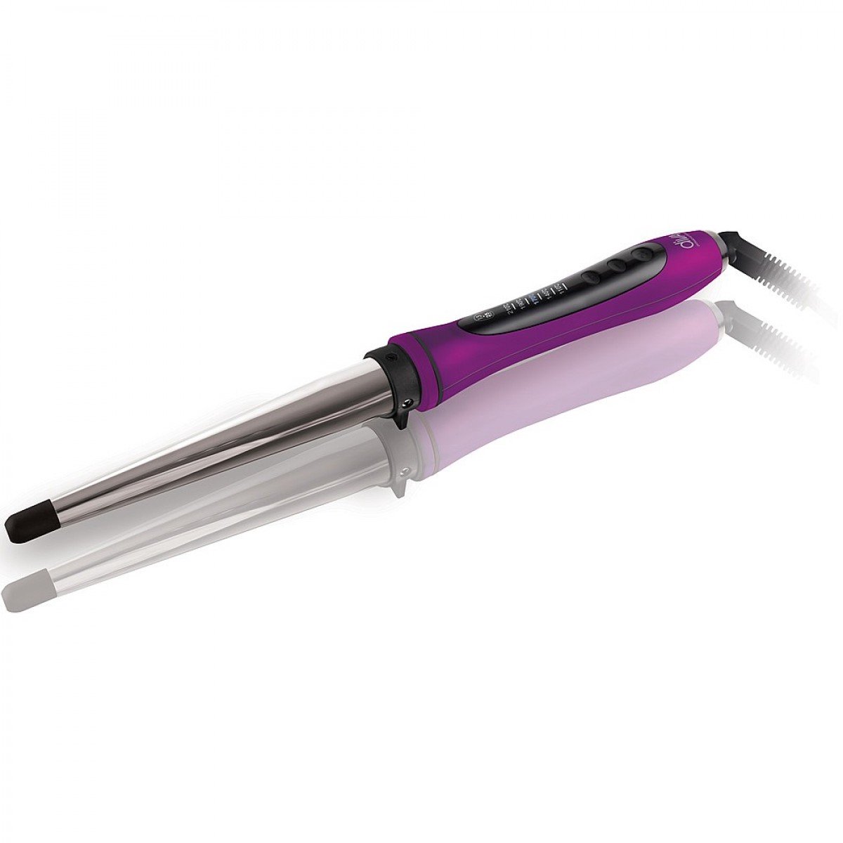Diva Krultang Curler Feel The Heat Intelligent Digital Wand 13mm-25mm Rebel Edition