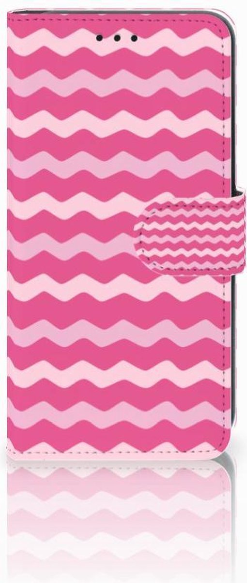 Xiaomi Mi A2 Lite Telefoon Hoesje Waves Pink