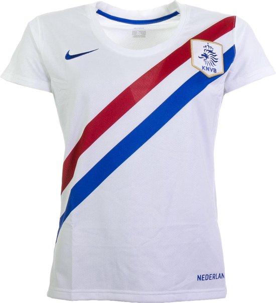 Nederlands Elftal Sportshirt - Maat M Vrouwen - wit/rood/blauw |