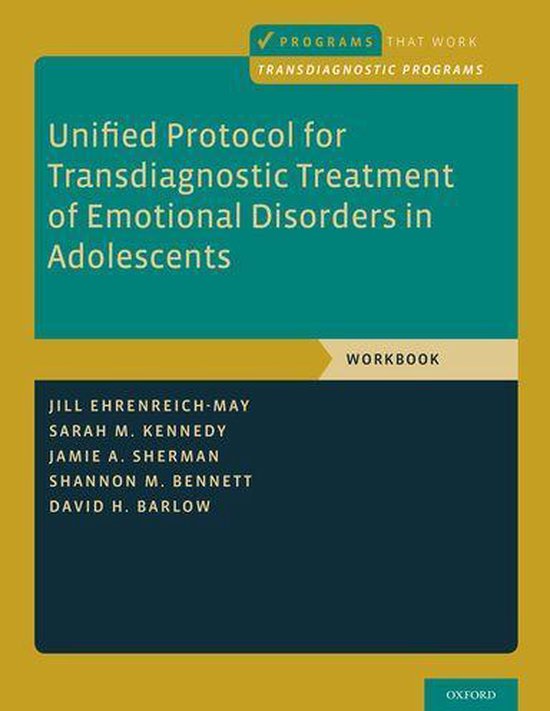 Programs That Work - Unified Protocol for Transdiagnostic Tr ... - cover