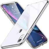 iPhone Xr - hoesje met Tempered Glass achterkant bescherming - ESR – transparante achterkant - Hues Mimic