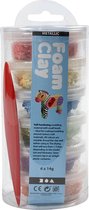 Foam Clay - Klei - Set met 6 Metallic kleuren