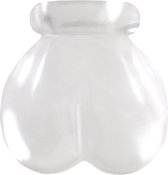 RENEGADE BALL SACK XL CLEAR TPE MATERIAAL DUURZAAM TRANSPARANT