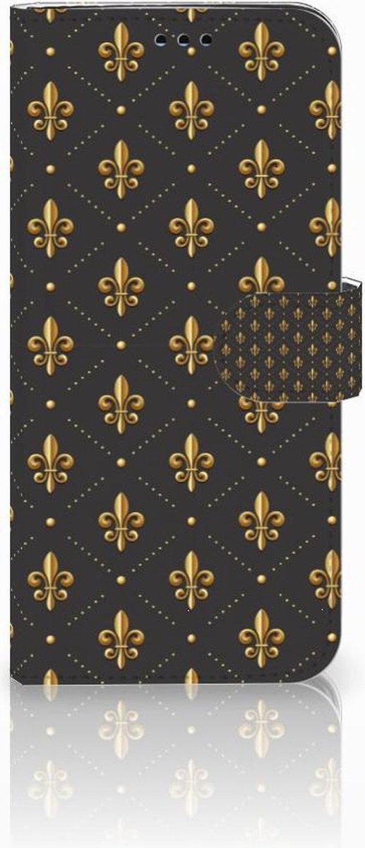 Book Case voor Samsung Galaxy S9 Plus Telefoon Hoesje Franse Lelie