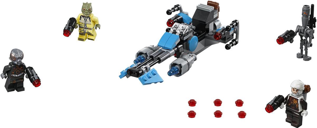 LEGO Star Wars Bounty Hunter Speeder Bike Battle Pack- 75167 — afbeelding 5