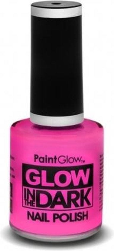 Glow in the dark nagellak neon roze | bol.