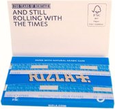 RIZLA+ Blue rolling paper (50stuks)