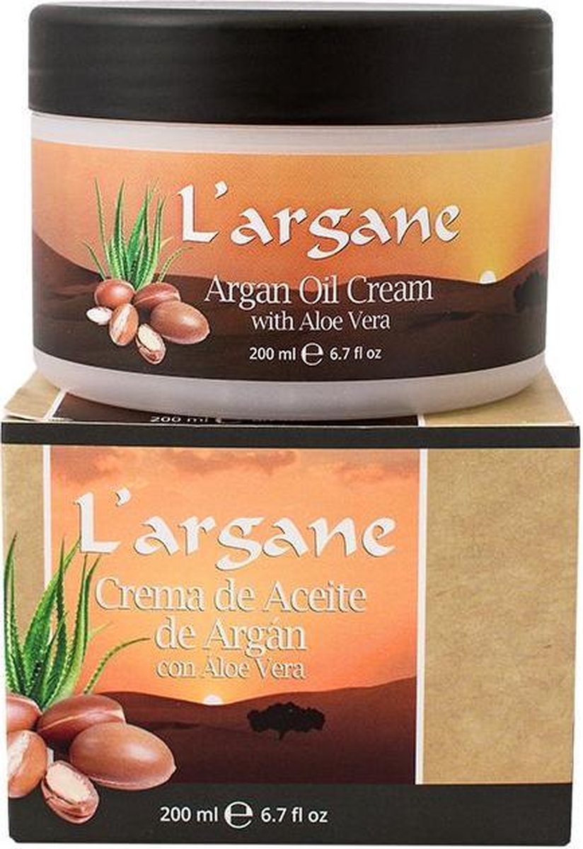 Argan Olie Cream met Aloe Vera Lanzaloe