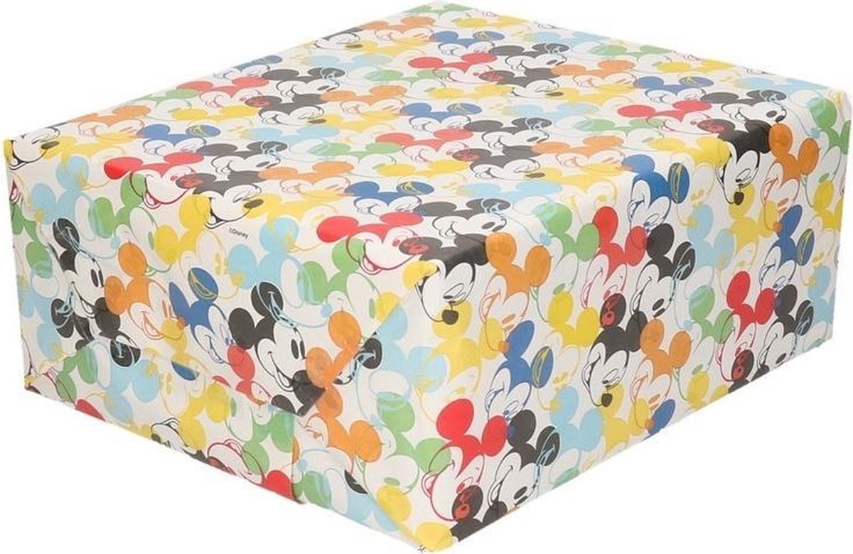 Inpakpapier/cadeaupapier Disney 200 x 70 cm Disney Mickey