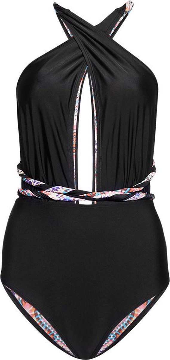 Sapph - Badpak - Tomini multiway bathingsuit - Black - S - FayaBeach