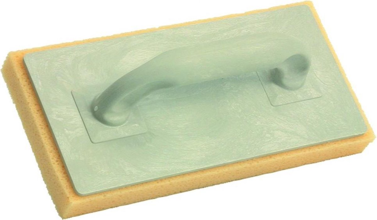 Schoonmaakspons kunststof 280x140x30 mm 4 mm ingesneden