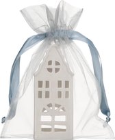 Shingyo 100 stuks organza zakje 20x28cm - Product Kleur: Zilver