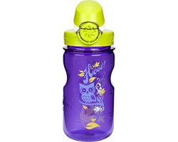 Nalgene On The Fly Kids Bottle - Drinkfles - 0.35 liter - BPA free - Paars/Groen