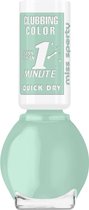 Miss Sporty - Boeing Brush Clubbing Colors Nailpolish - Light Mint - Geel