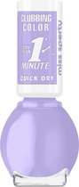 Miss Sporty - Boeing Brush Clubbing Colors Nailpolish - Lilac - Paars