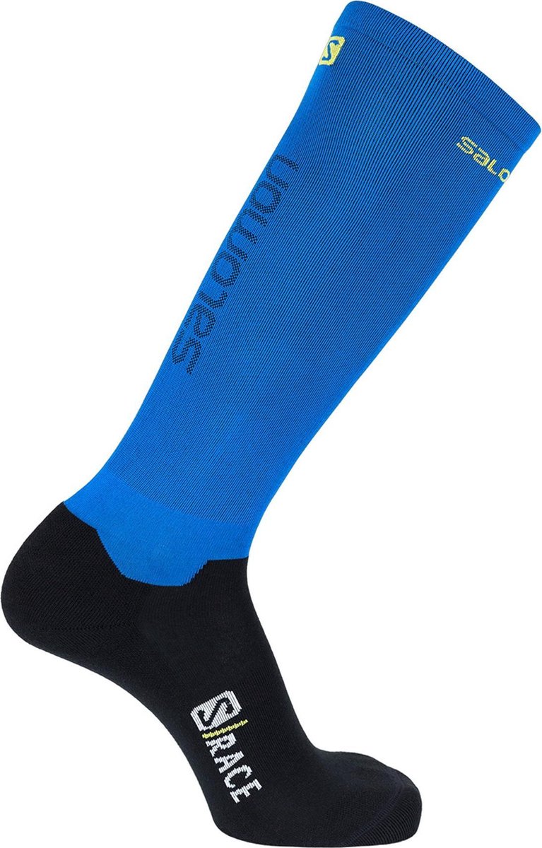 Salomon S/Race Compression Wintersportsokken – Unisex Blauw