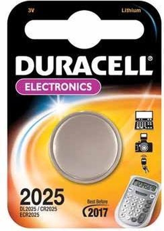 Bijdrager bibliotheek puur Duracell CR2025 - DL2025 3v Lithium Batterij | bol.com