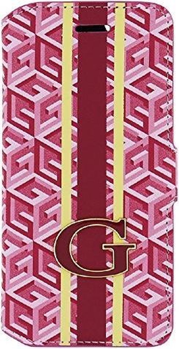 Guess G-Cube Book Case - Geschikt voor Apple iPhone 6/6S (4.7") - Rood