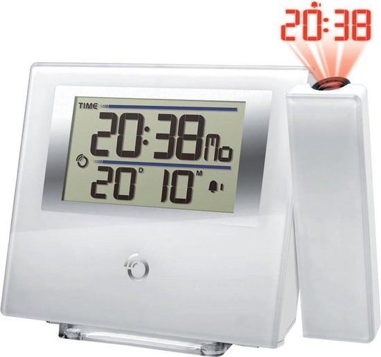 Oregon Scientific RM368P Black Ultra Thin Projection Clock