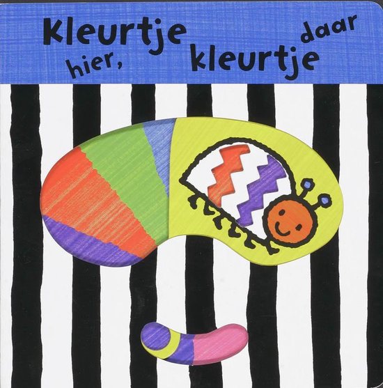 Cover van het boek 'Kleurtje hier, kleurtje daar'