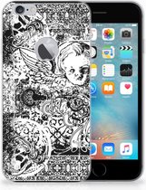 Geschikt voor iPhone 6 Plus | 6s Plus TPU Hoesje Design Skulls Angel