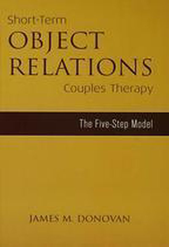 Short Term Object Relations Couples Therapy - cover