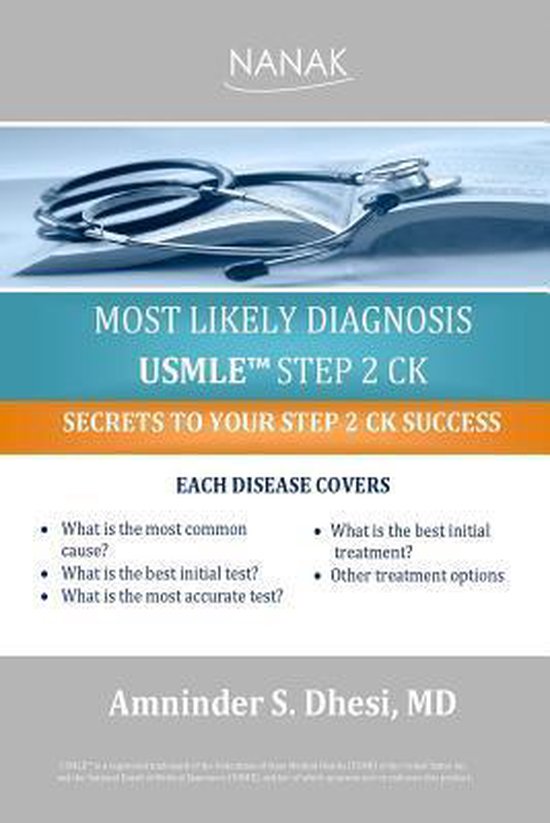 Most Likely Diagnosis USMLE Step 2 CK - cover
