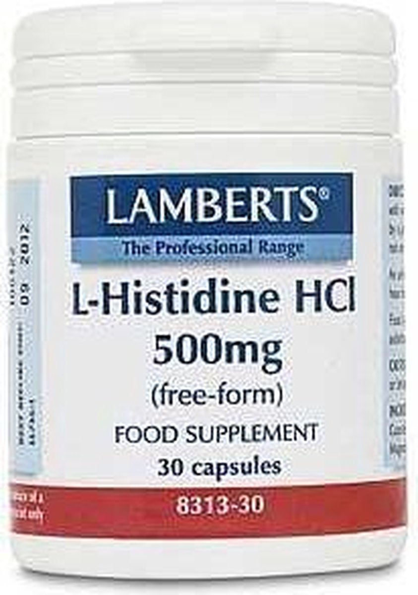 Goedkoopste Lamberts L Histidine 500 8313 Capsules