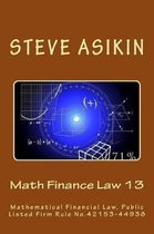 Math Finance Law 13