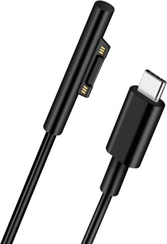 Microsoft Surface Pro 6/5 naar USB-C/type-C Male power adapter oplader... | bol.com
