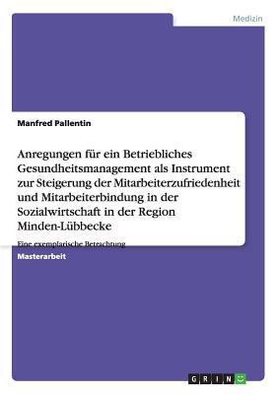 Foto: Betriebliches gesundheitsmanagement als instrument zur steigerung der mitarbeiterzufriedenheit und bindung in der sozialwirtschaft