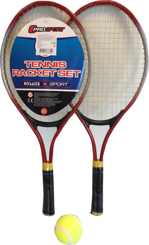 ui beddengoed heb vertrouwen Tennis Set - 2 Tennisrackets met Tennisbal | bol.com