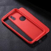 360° Full Body Protection Backcover Softcase Tpu Hoesje voor iPhone X / Xs - Rood