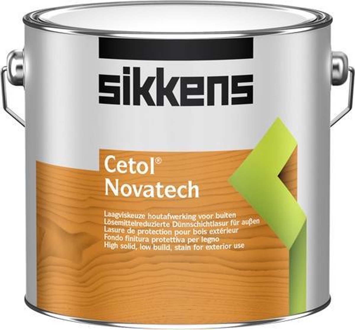 Sikkens Novatech Beits Transparante high solid houtbescherming Ebben 020 2,50 L