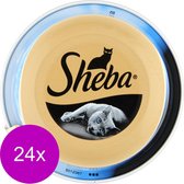 Sheba Luxe Menu Filets 80 g - Kattenvoer - 24 x Tonijn&Oceaanvis