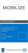 Mobilize Folie Ultra-Clear Screenprotector Geschikt voor Blackberry Leap 2-Pack