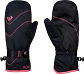 Roxy Jetty Soli Mittens handschoenen Wintersporthandschoenen - Vrouwen - zwart/roze