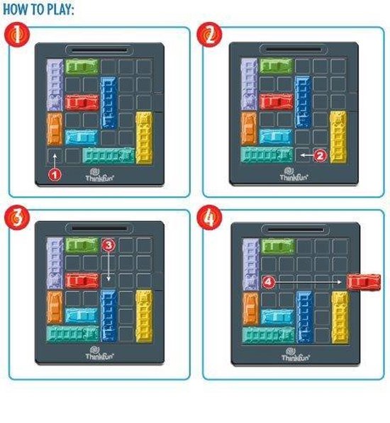 Thumbnail van een extra afbeelding van het spel Traffic Jam - Rush hour - smart driver - denkspel