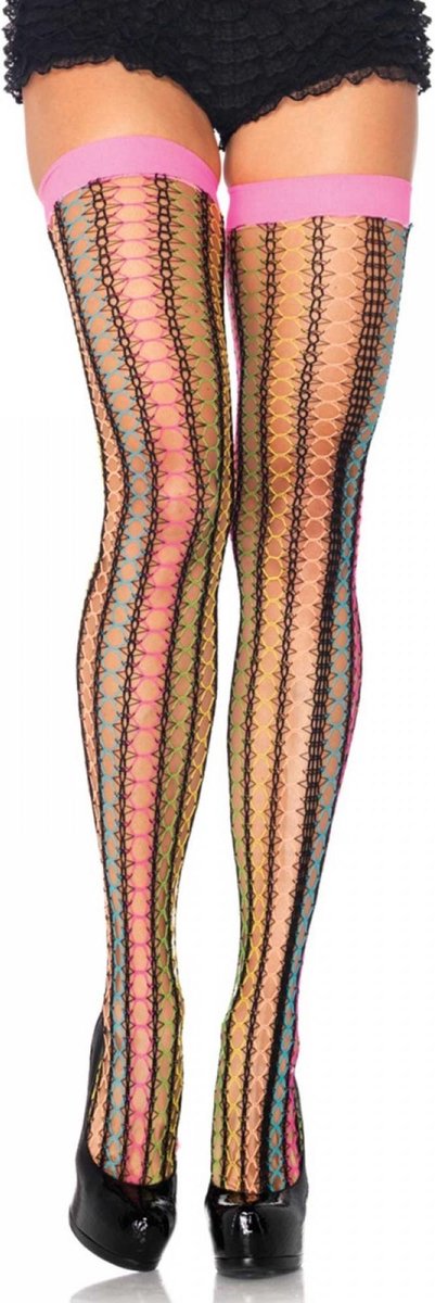 Netkousen Rainbow Regenboog | Leg Avenue