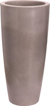 Bloempot Rond Talos Gloss 33cm ASGRIJS Nicoli
