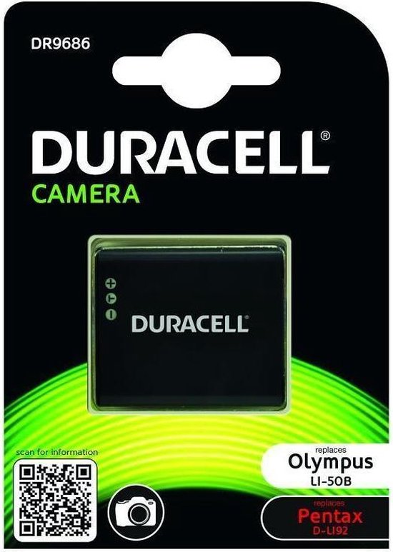 uitlokken enthousiasme Misleidend Duracell camera accu voor Olympus (LI-50B & PENTAX D-LI92) | bol.com